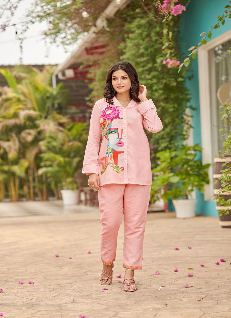 TTT Premium Cotton Designer Trending Cord Set Suppliers In India